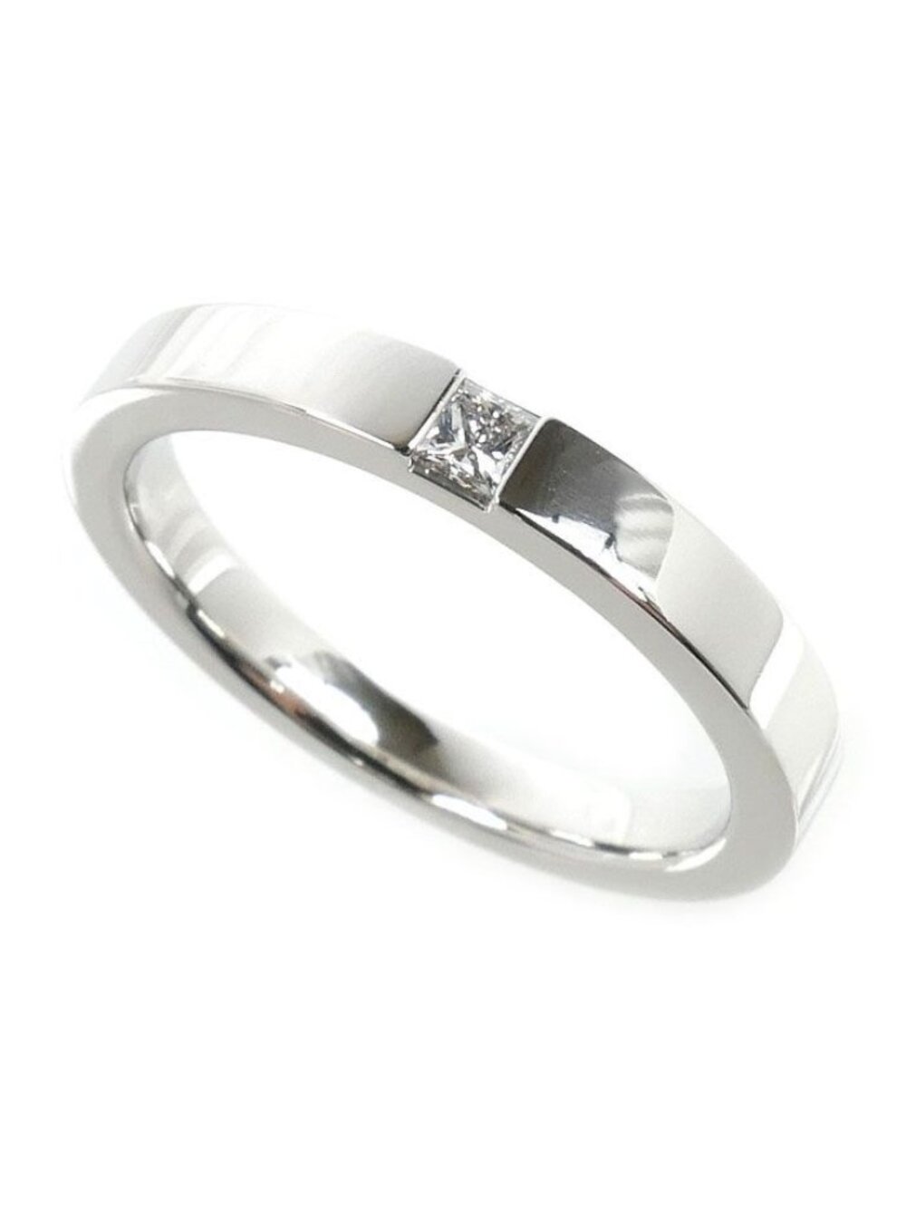 Harry Winston Princess Cut Marriage Ring Diamond